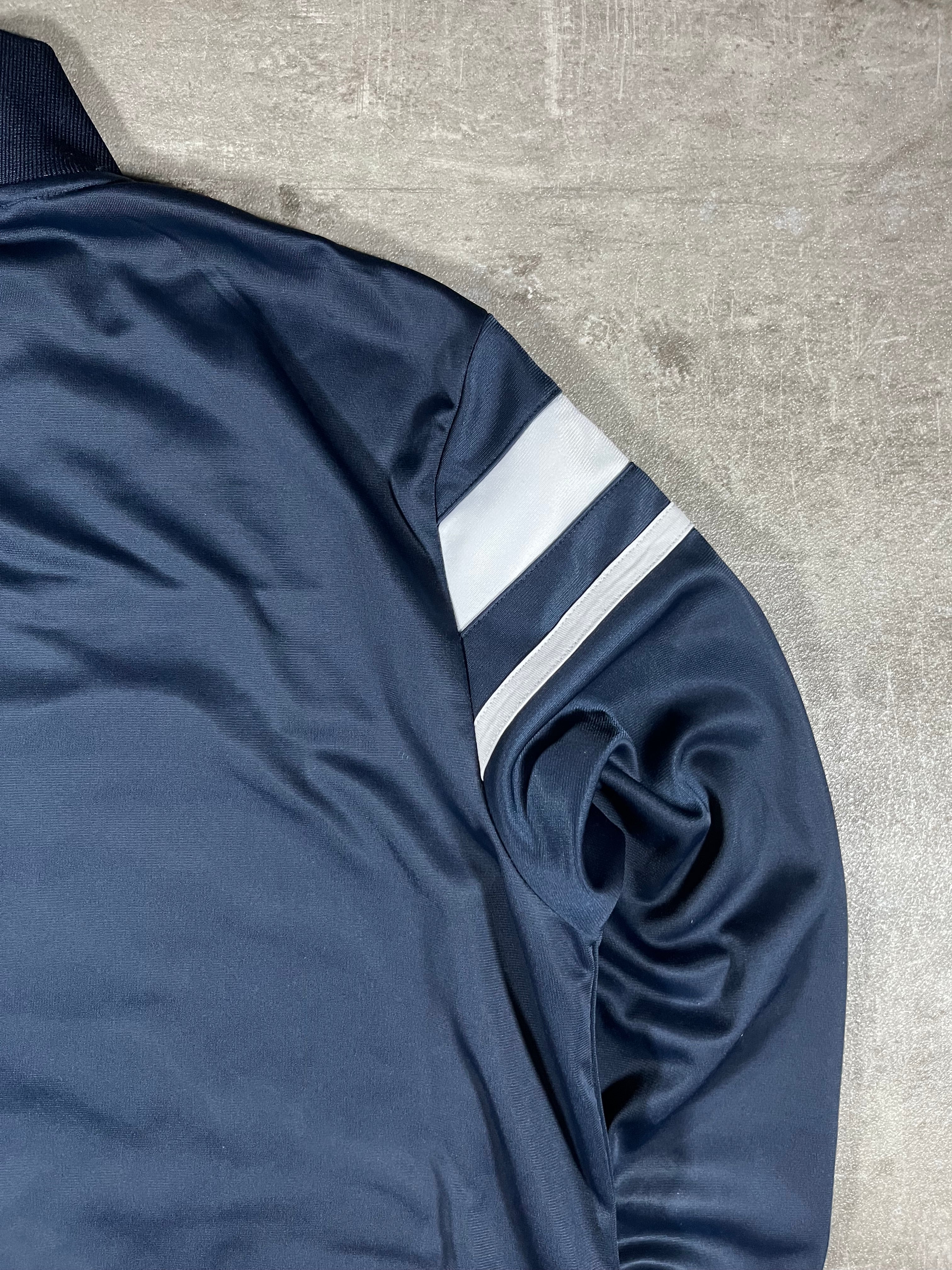 Weekend Offender Vintage Trainingsjacke Blau/ Weiß L