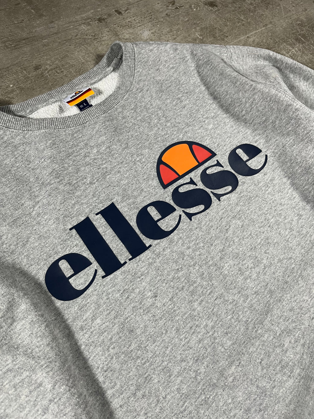 ellesse Sweater Grau L