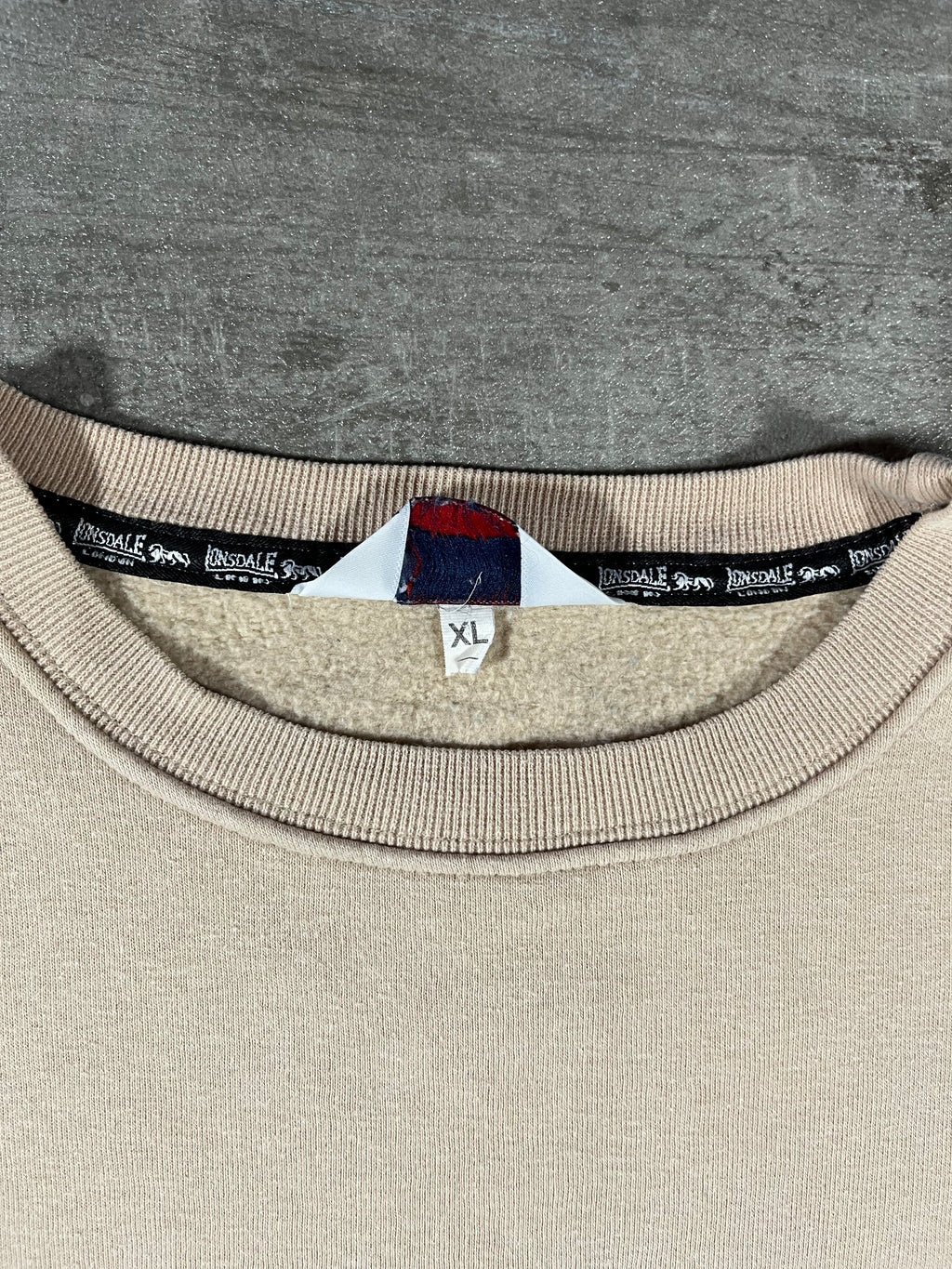 Lonsdale Sweater Beige XL