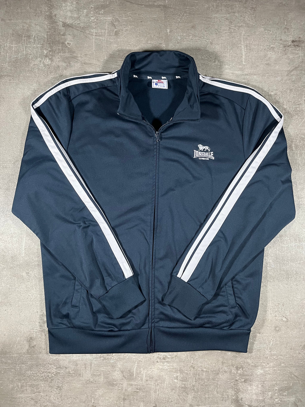 Lonsdale Trainingsjacke Taped Navy L