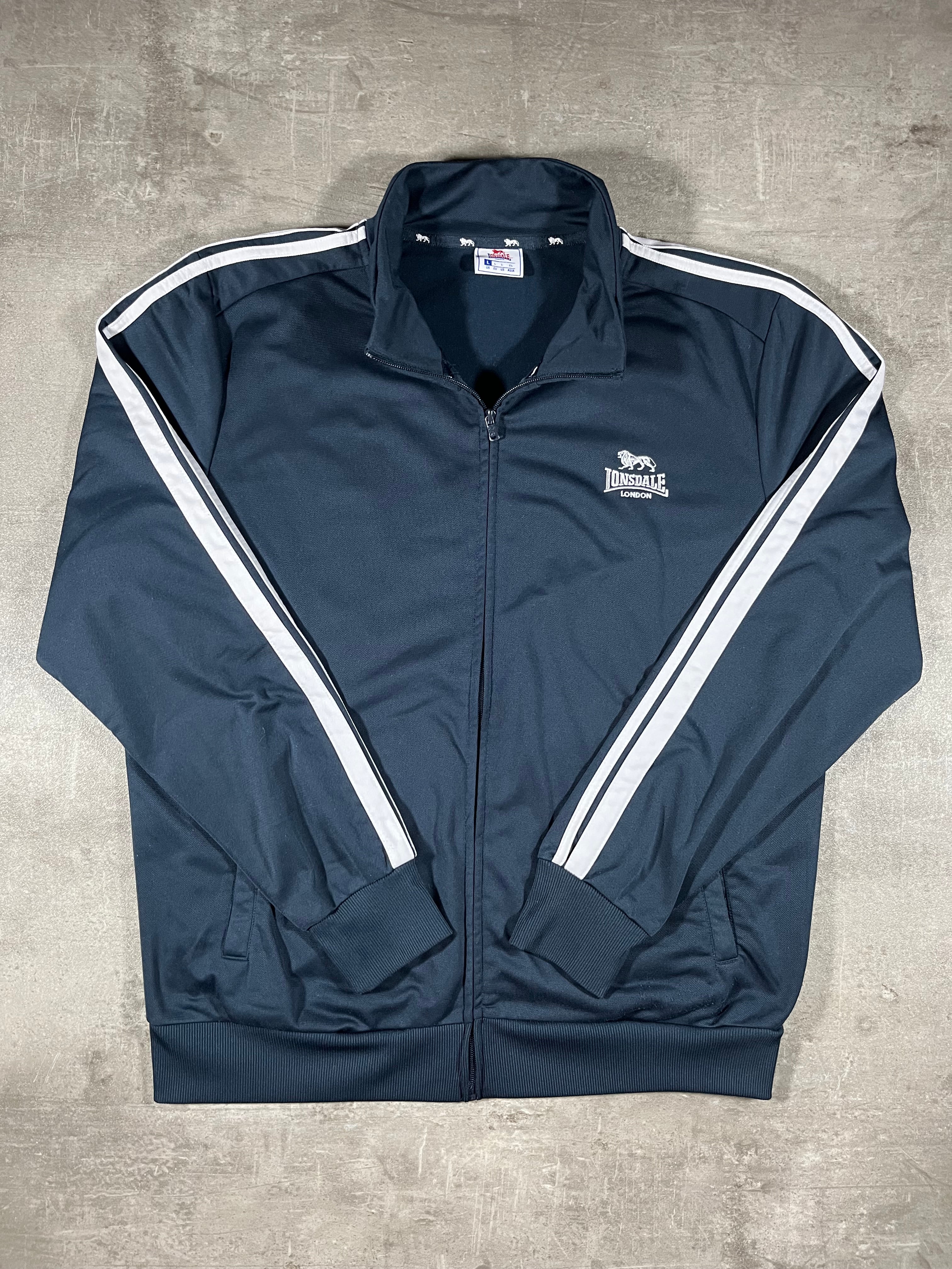 Lonsdale Trainingsjacke Taped Navy L