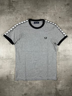 Fred Perry T-shirt Taped Grau S
