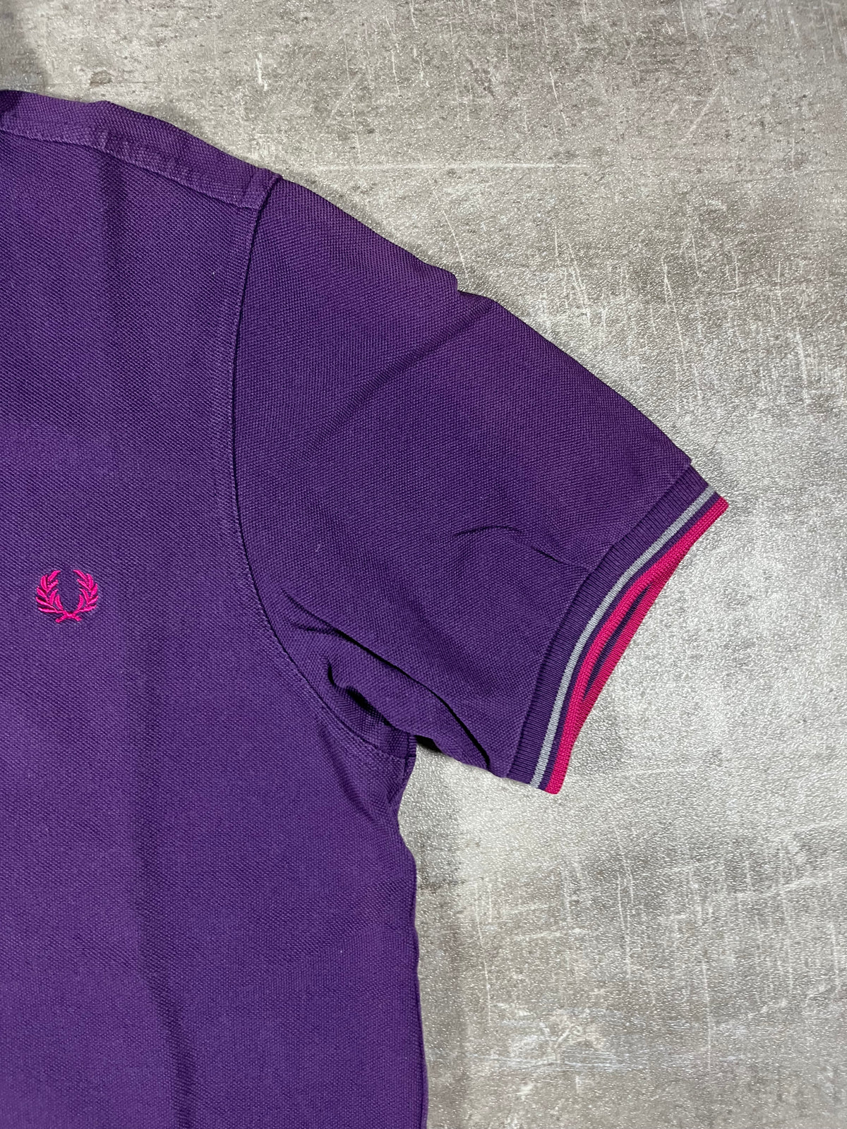 Fred Perry Poloshirt Lila M