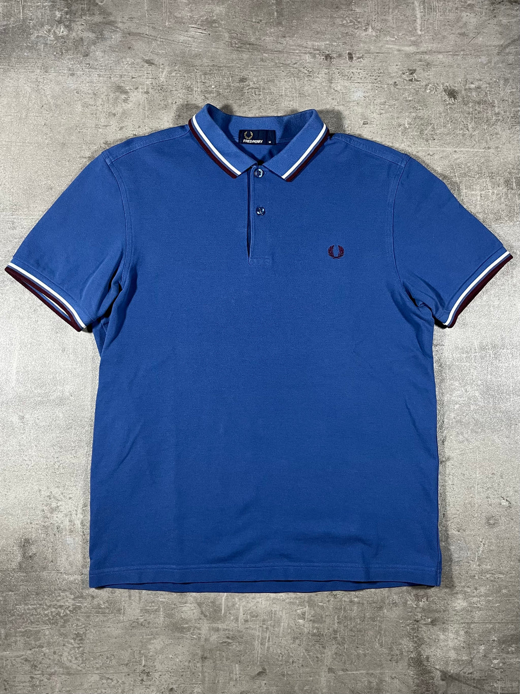 Fred Perry Poloshirt Blau M