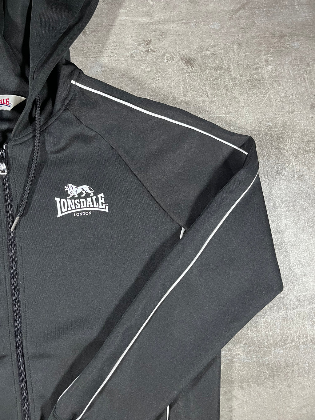 Lonsdale Trainingsjacke Schwarz M