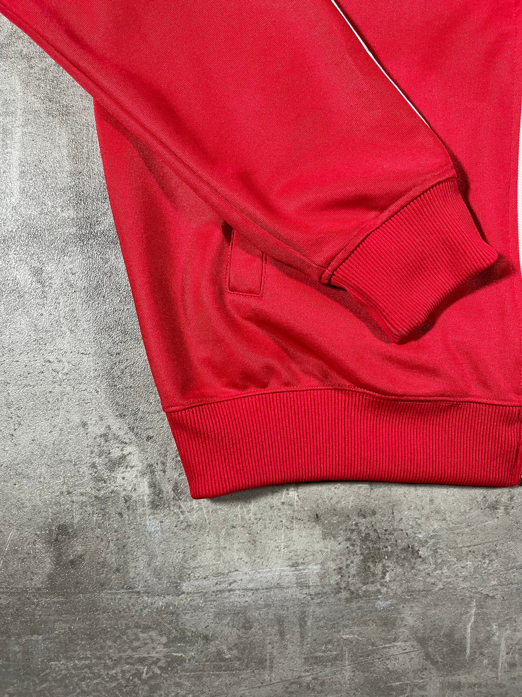 Fred Perry Vintage Trainingsjacke Taped Rot L