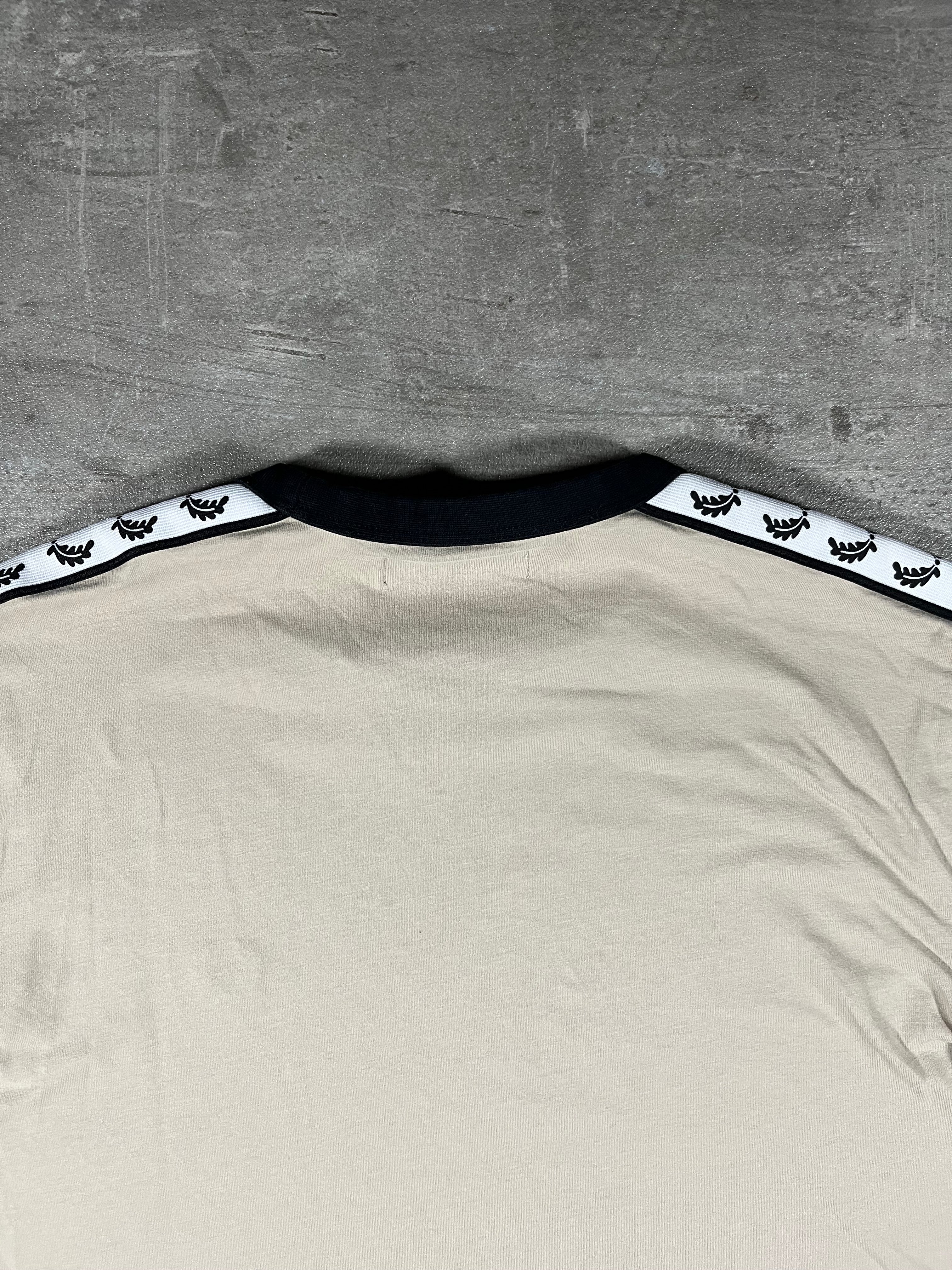 Fred Perry T-shirt Taped Beige S