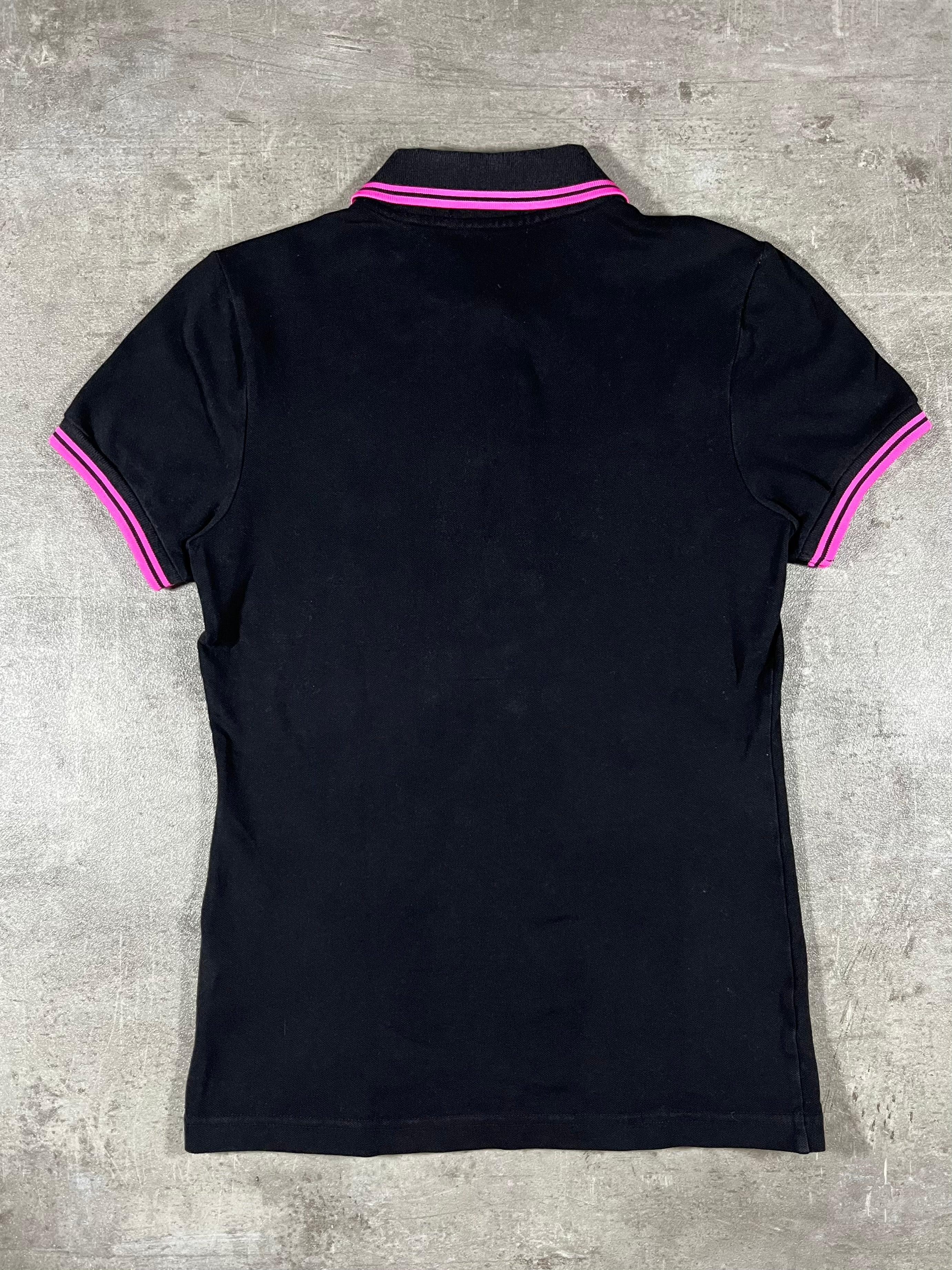 Fred Perry Poloshirt Schwarz/ Pink XS Damen