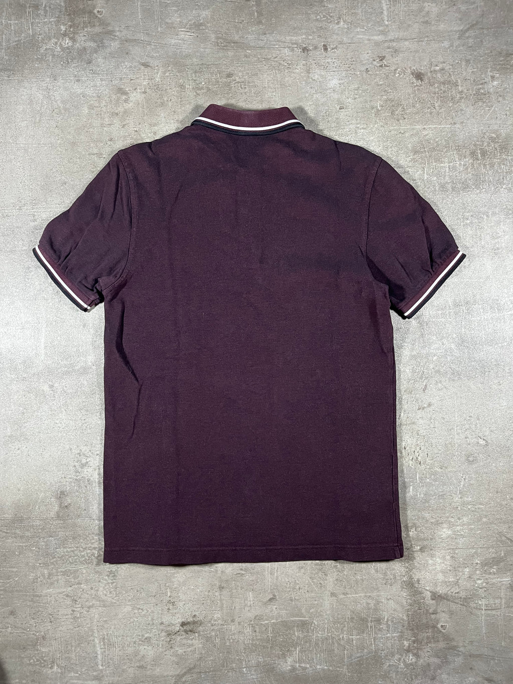 Fred Perry Poloshirt Bordeaux M