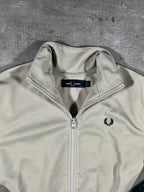 Fred Perry Trainingsjacke Cropped Beige S