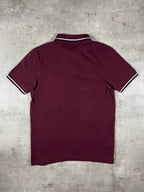 Fred Perry Poloshirt Bordeaux S
