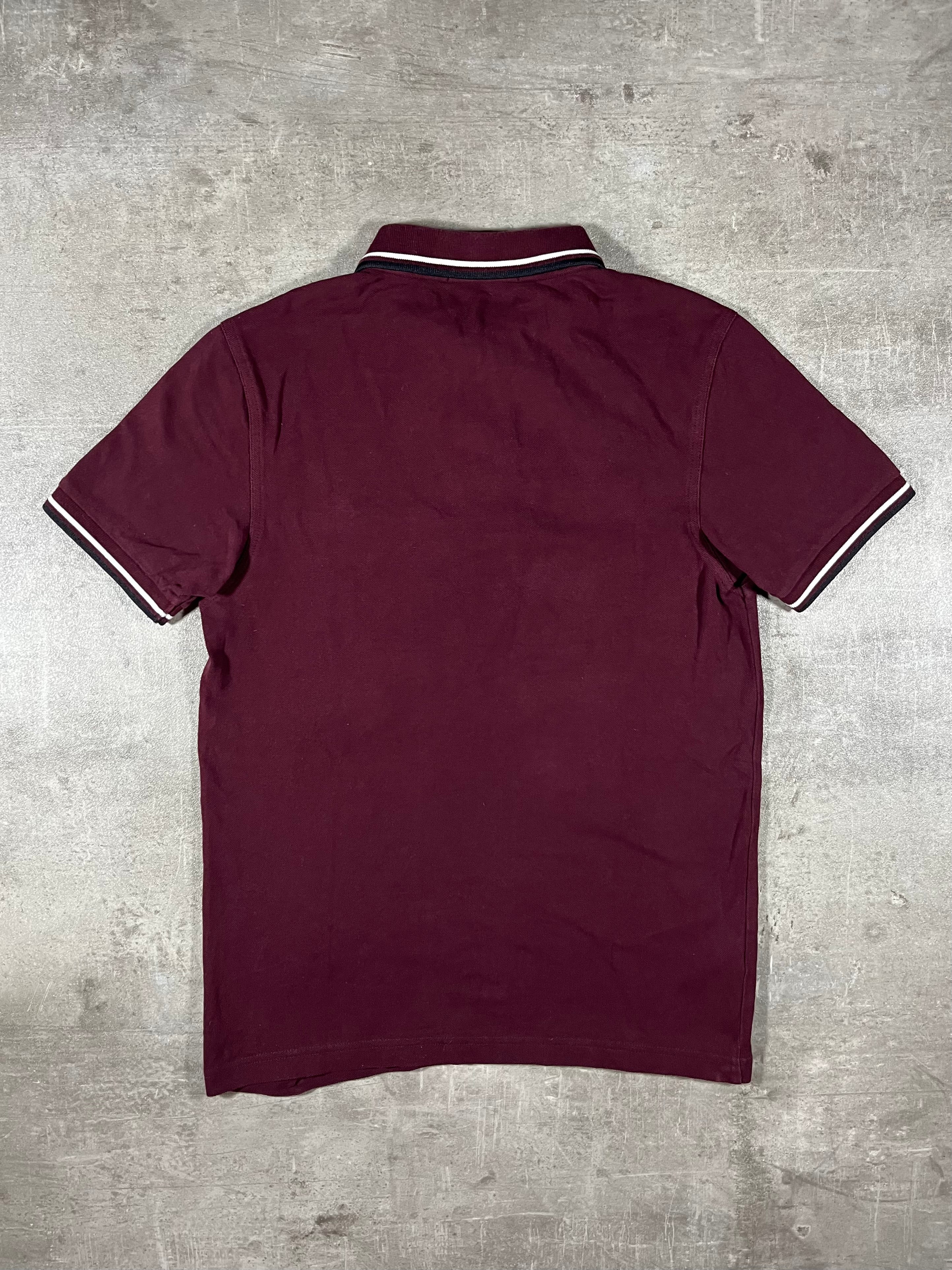 Fred Perry Poloshirt Bordeaux S