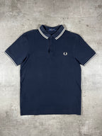 Fred Perry Poloshirt Schwarz S