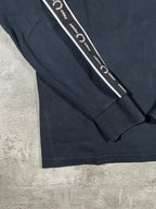 Fred Perry Langarmshirt Taped Schwarz S
