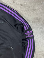 Adidas Firebird Trainingsjacke Schwarz/ Lila S Damen
