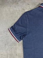 Fred Perry Poloshirt Blau/ Weiß/ Rot S