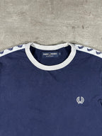 Fred Perry T-shirt Taped Blau S