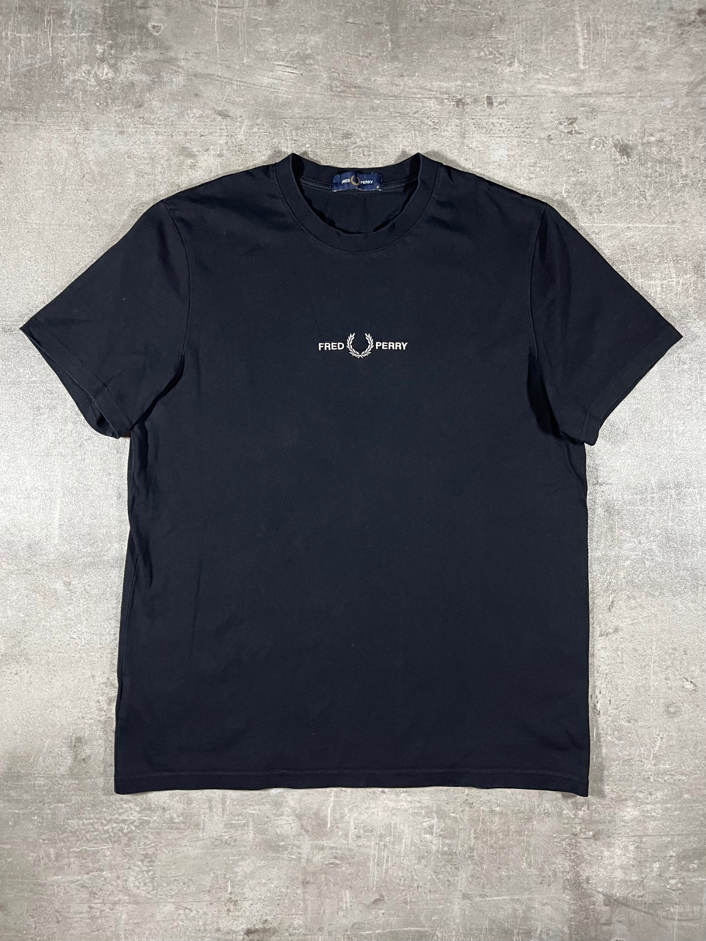Fred Perry T-shirt Schwarz M