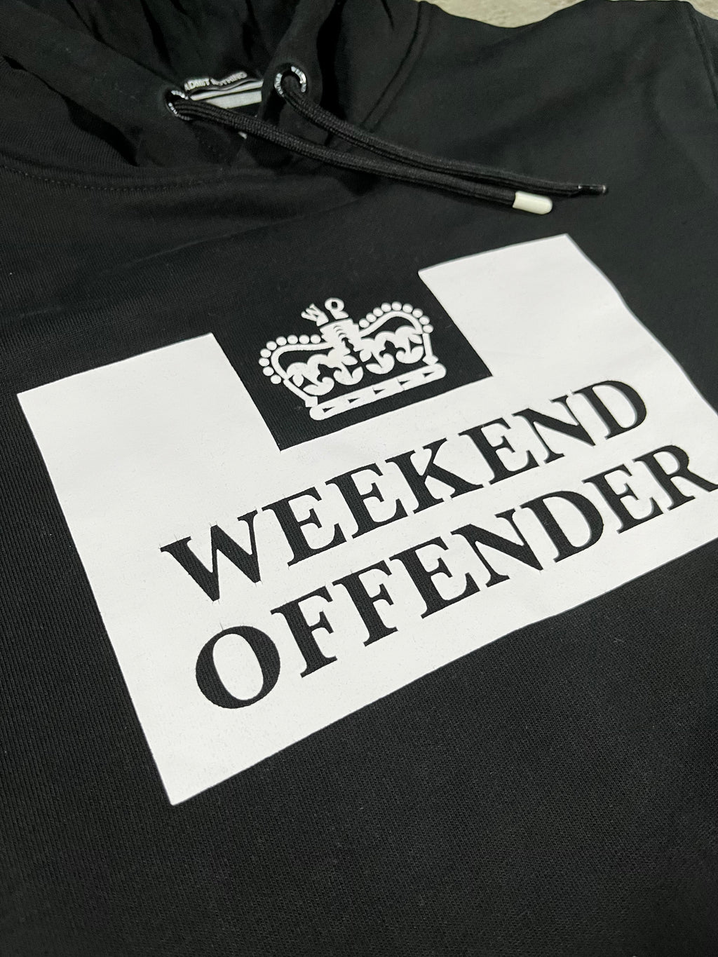 Weekend Offender Pullover Schwarz L