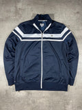 Weekend Offender Vintage Trainingsjacke Blau/ Weiß L