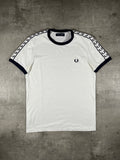 Fred Perry T-shirt Taped Weiß S