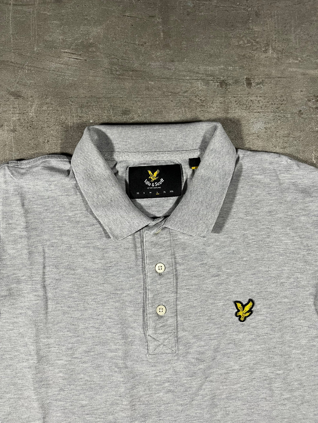 Lyle & Scott Poloshirt Grau L