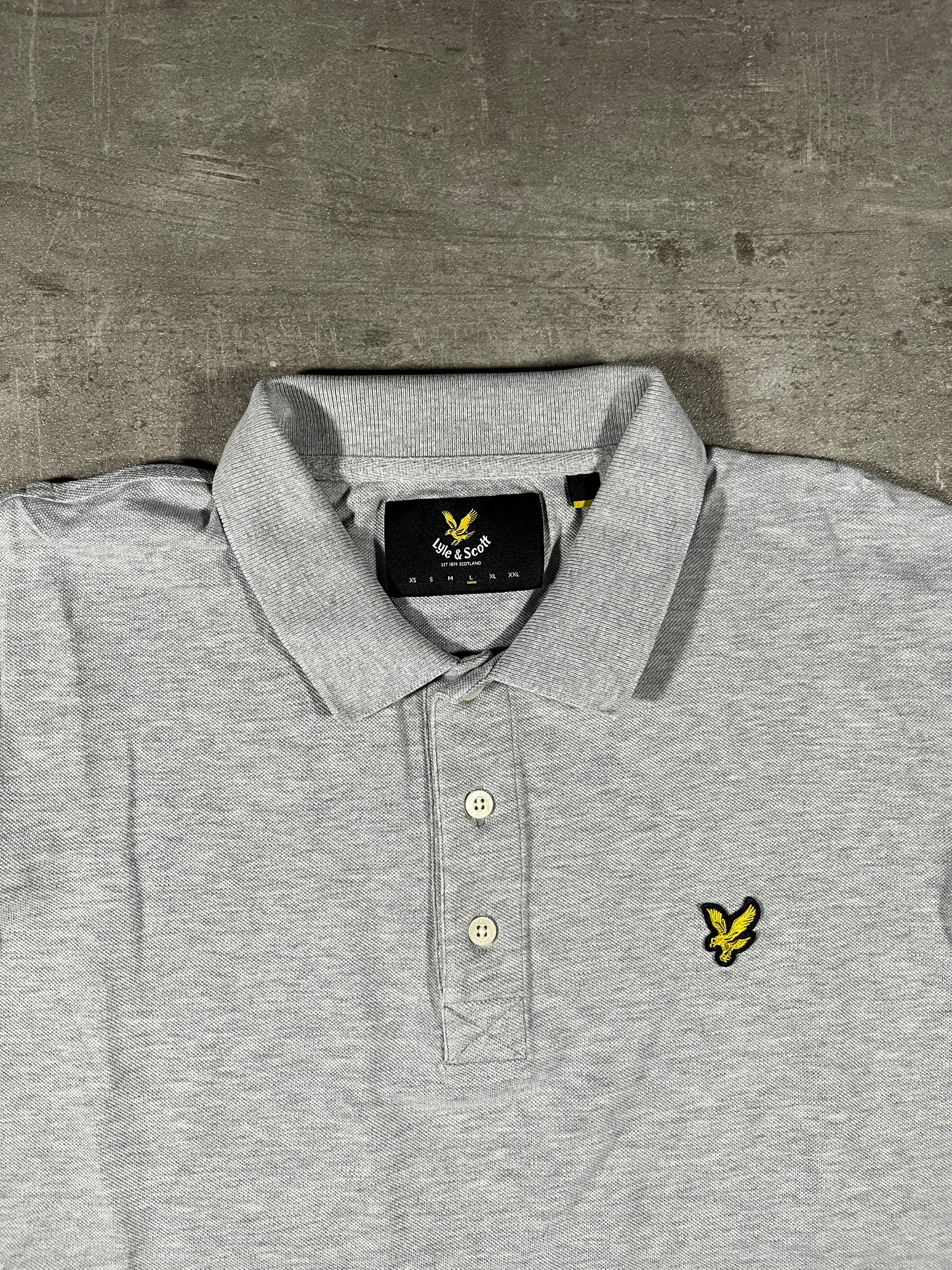 Lyle & Scott Poloshirt Grau L