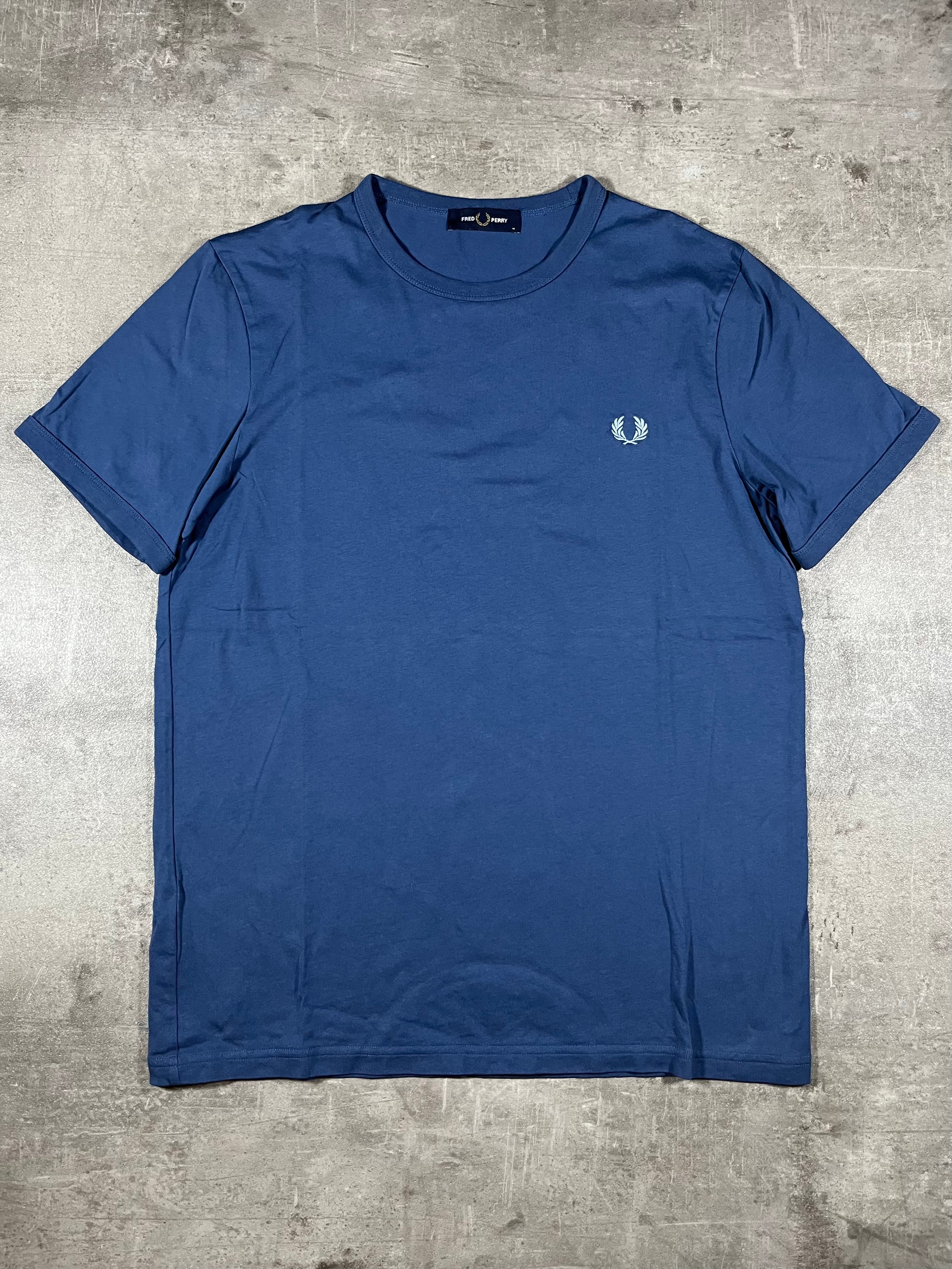 Fred Perry T-shirt Blau M