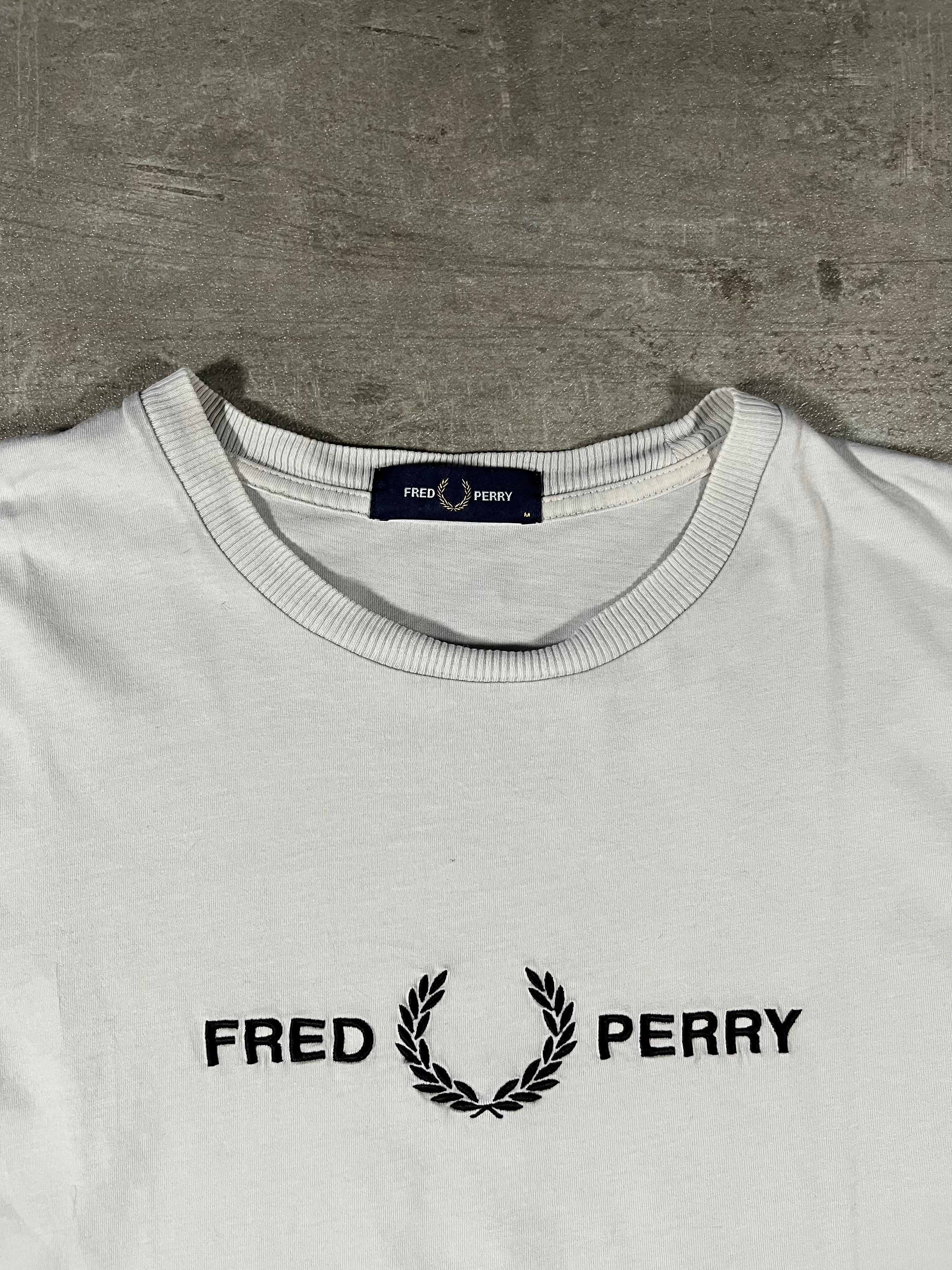 Fred Perry T-shirt Hellgrau M