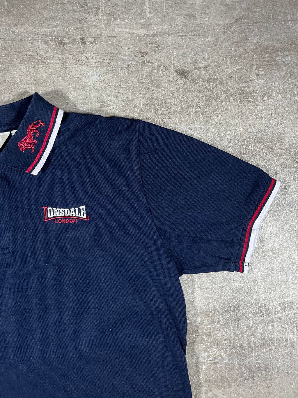 Lonsdale Poloshirt Dunkelblau L