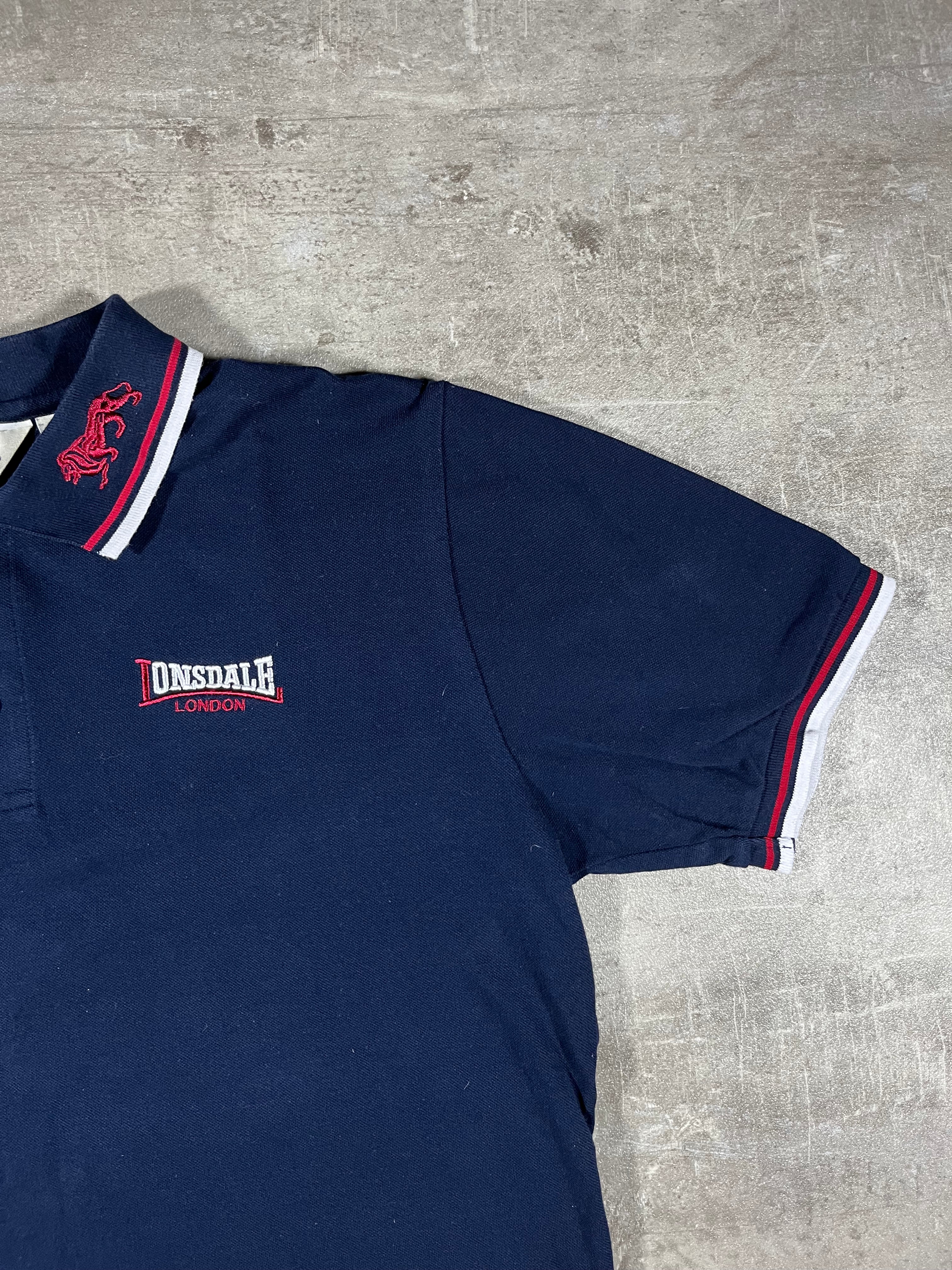 Lonsdale Poloshirt Dunkelblau L