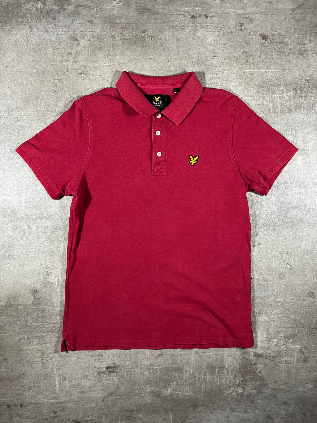 Lyle & Scott Poloshirt Rot M