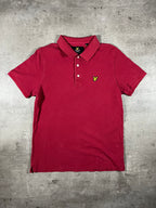 Lyle & Scott Poloshirt Rot M