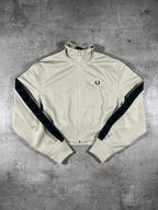Fred Perry Trainingsjacke Cropped Beige S