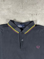 Fred Perry Poloshirt Schwarz M