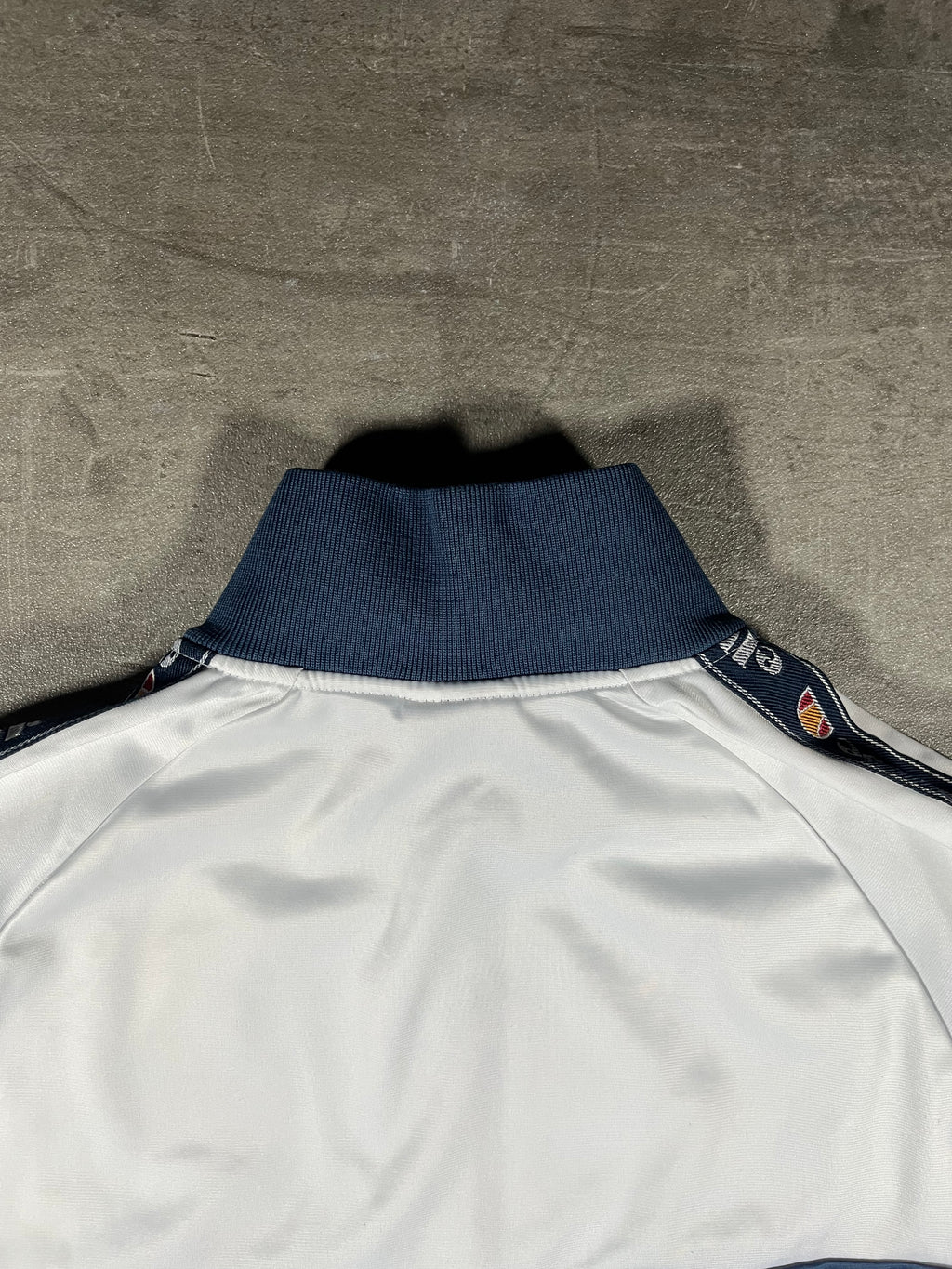 ellesse Half-Zip Blau/ Weiß L
