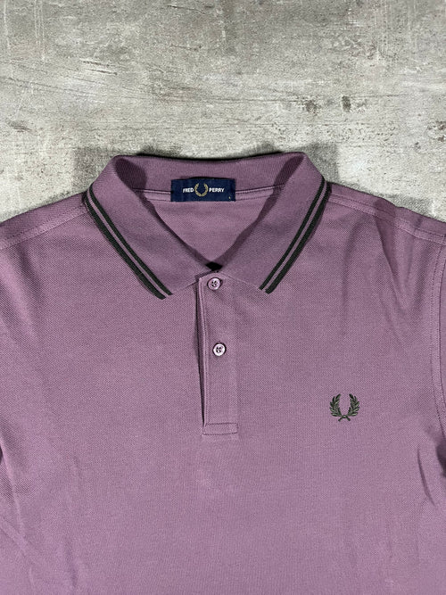 Fred Perry Poloshirt Flieder L
