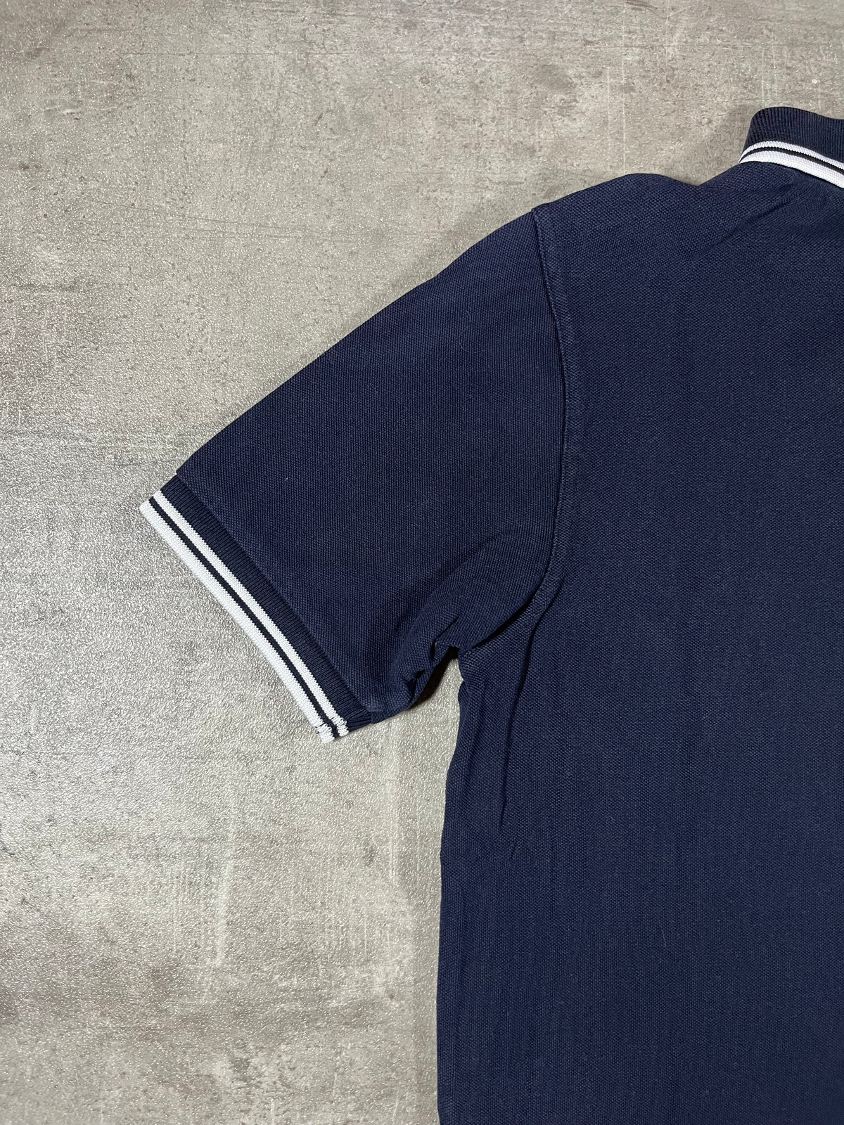 Fred Perry Poloshirt Schwarz/ Weiß M