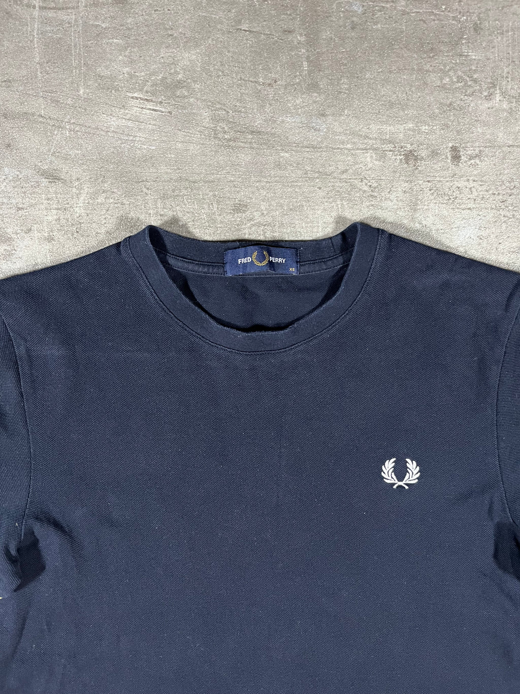 Fred Perry T-shirt Schwarz XS