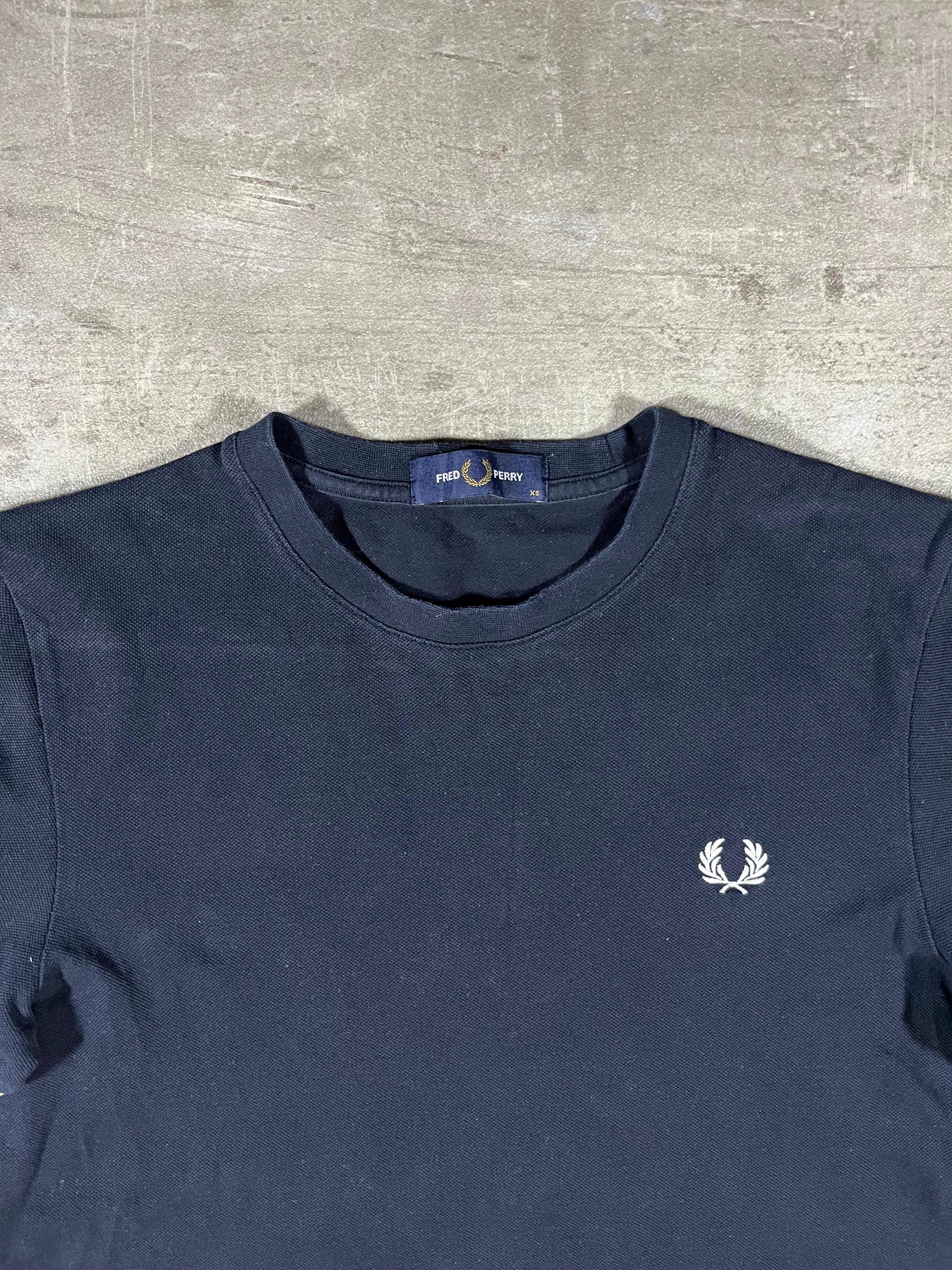 Fred Perry T-shirt Schwarz XS