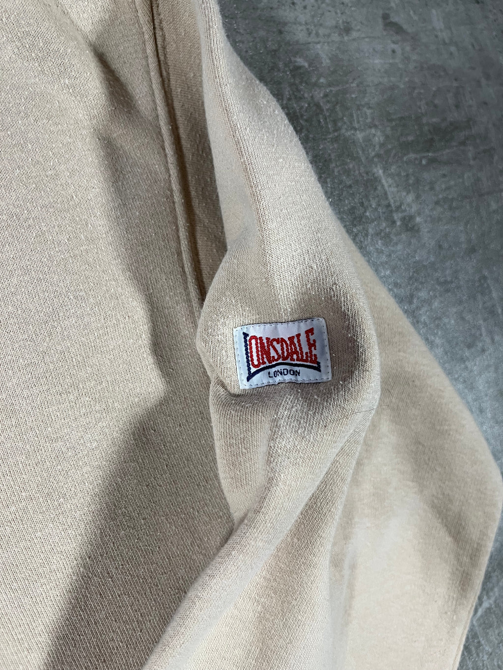 Lonsdale Sweater Beige XL