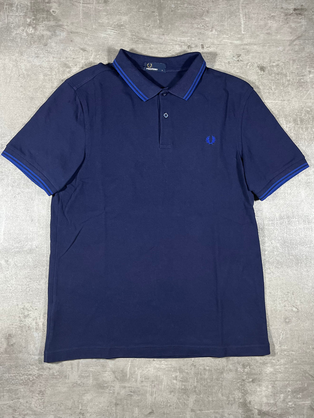 Fred Perry Poloshirt Dunkelblau L