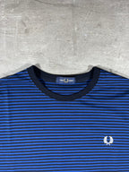 Fred Perry T-shirt Schwarz/ Blau L
