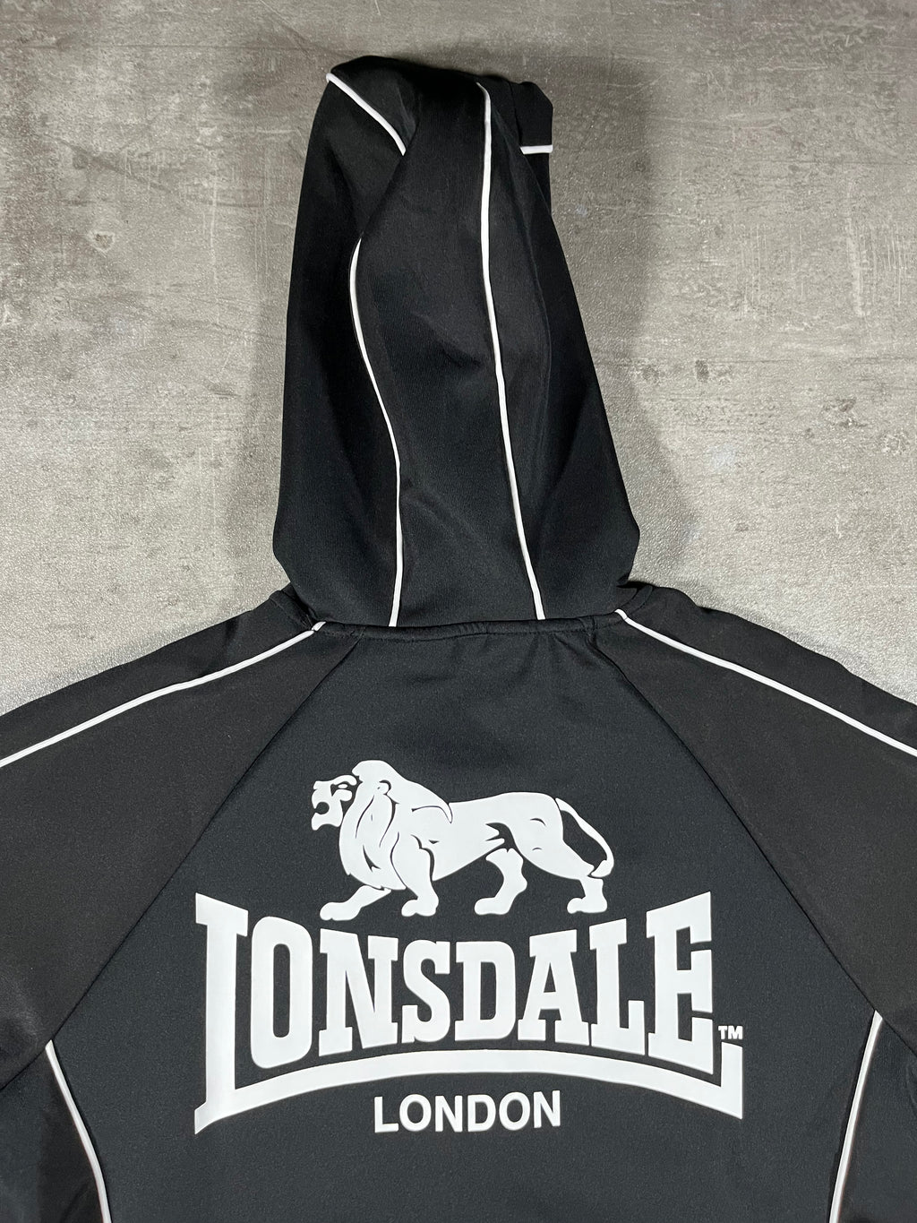 Lonsdale Trainingsjacke Schwarz M
