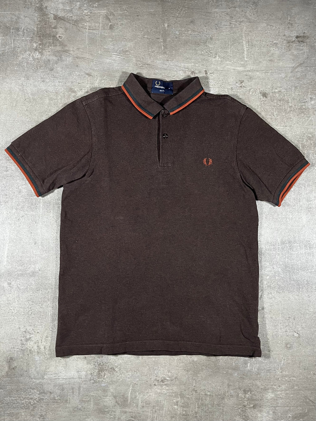 Fred Perry Poloshirt Braun M