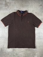 Fred Perry Poloshirt Braun M