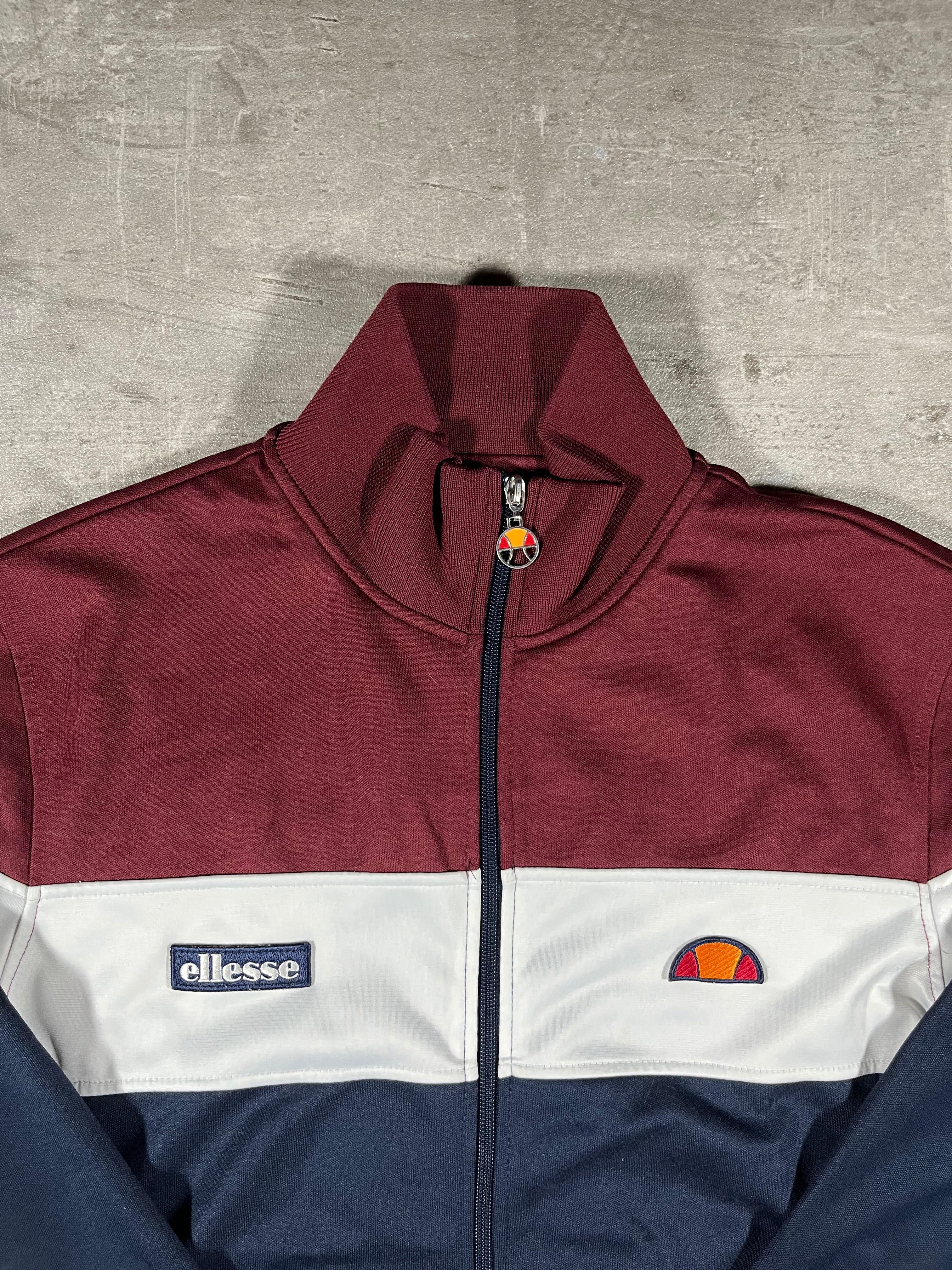 ellesse Trainingsjacke Caprini Blau/Rot/Weiß M (XS)