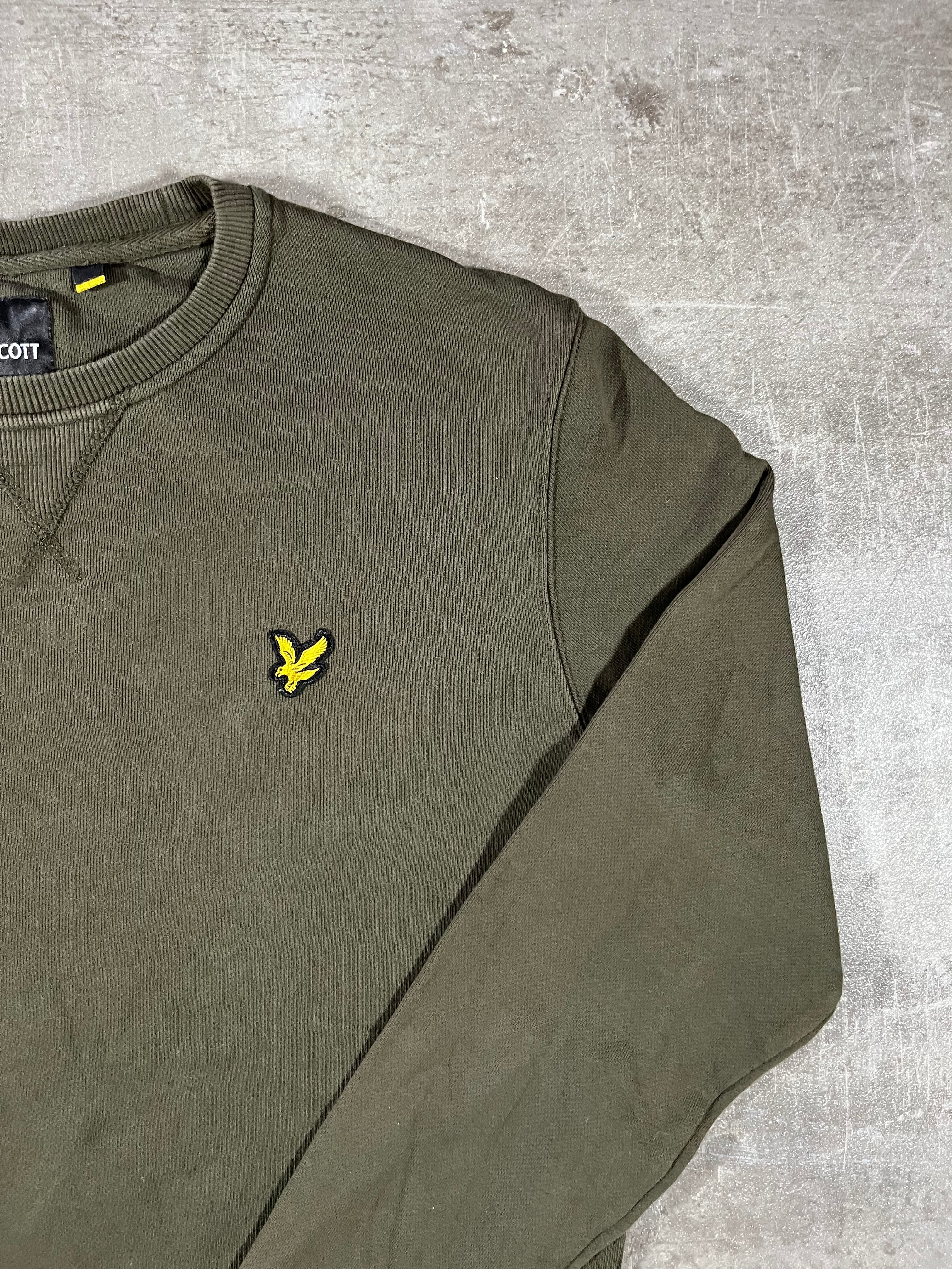 Lyle & Scott Sweater Khaki/ Dunkelgrün S