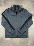 Fred Perry Vintage Trainingsjacke Taped Grau M