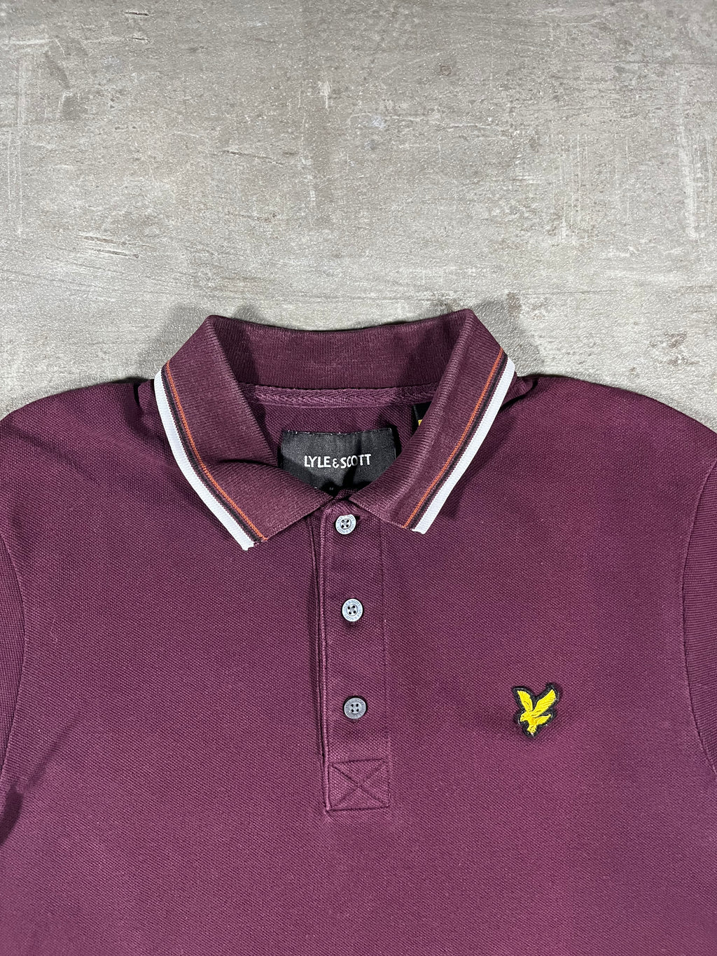 Lyle & Scott Poloshirt Bordeaux S